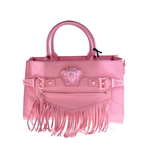 versace ladies handbags|versace handbags with big zipper.